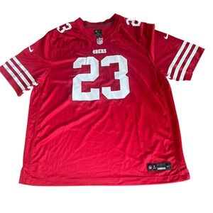 Nike Men San Fransisco 49ers Christian McCaffrey Sz 3XL